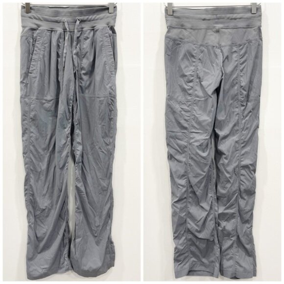 Lululemon Unlined Studio Pants Grey Athleisure Athletic Size 4 - Picture 3 of 8